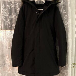 Uniqlo Winter Coat with Fur Hood (Men's 6)